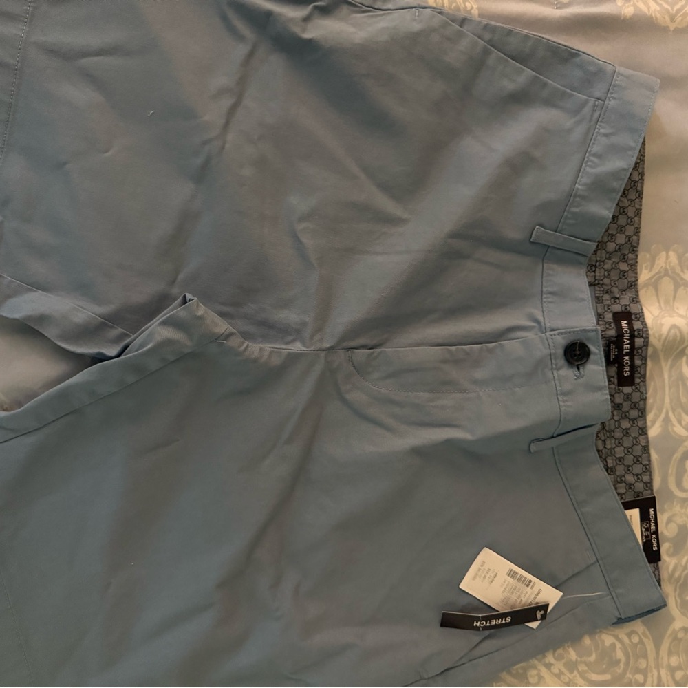 Michael Kors Light Blue Men’s Shorts